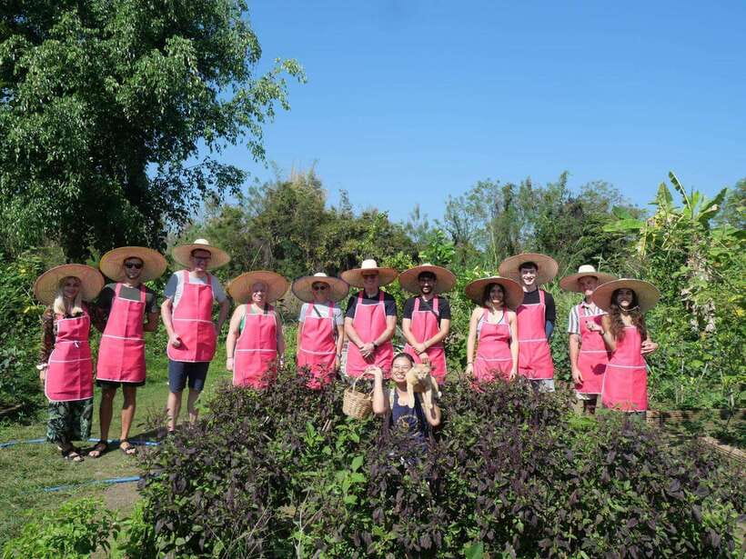 Full Day Thai Cooking Class in Organic Farm and Market - Take-home recipe book, photo album, and PDF support
