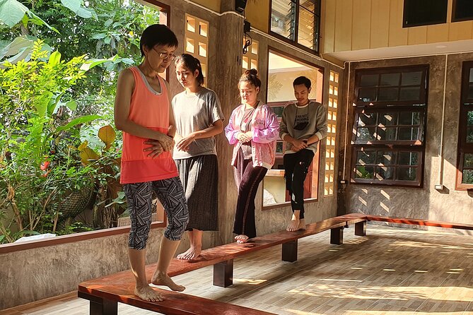 Full Day Yoga, Meditation, and Thai Cultural Immersion in Chiang Mai - Morning mindful walking and guided sitting meditation