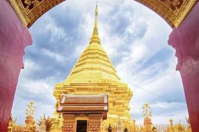 Half day Doi Suthep Temple & Mae Ping River cruise (Private)