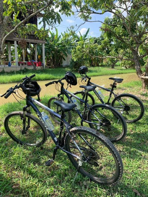Half Day Historical & Cultural Experience Bicycle Tour - Organic farm time with villager-run gardens and Thai snacks