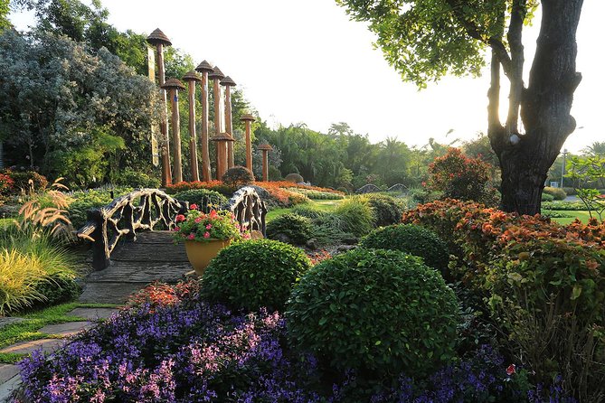 Half Day Phra That Doi Kham Temple and Royal Park Rajapruek (Private Tour) - Royal Park Rajapruek: worldwide plants in a garden you can actually roam