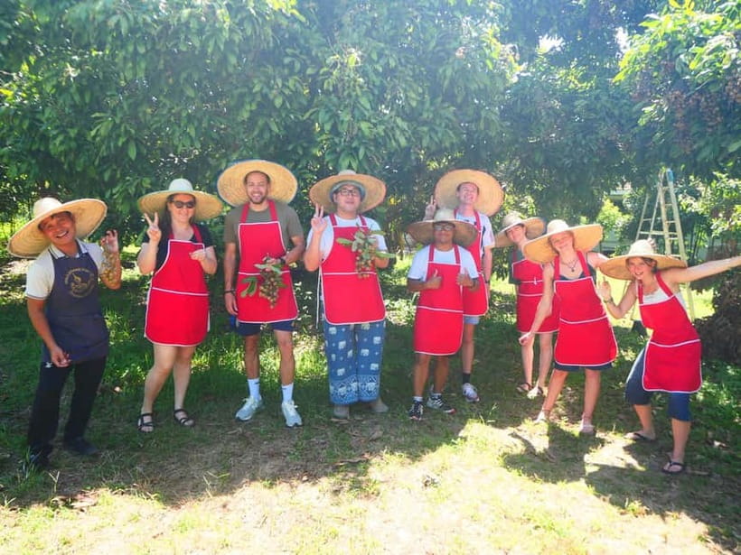 Half-Day Thai Cooking Class on a Local Farm Near Chiang Mai - Picking Longans Or Mangoes From The Trees, Then Using That Fruit Later