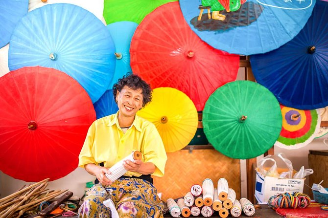 Half Day Traditional Handicraft Craftsmanship Tour from Chiang Mai - Bo Sang Umbrella Village: saa-paper parasols made from scratch