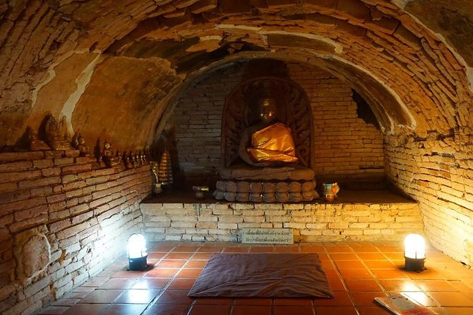 Half Day Umong Temple and Monk Chanting at Doi Suthep Temple ( Private tour) - Wat Umong: tunnels, Buddha Dhamma garden, and a slower pace