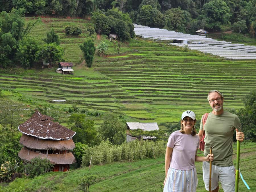 Inthanon national park, Trekking and Sightseeing in one day. - Wachirathan Waterfalls: the first nature shock at 9:30