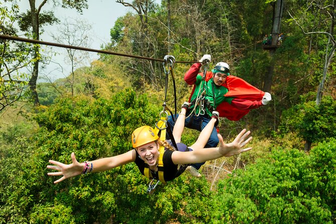 Jungle Flight Zipline Roller Coaster - What lunch and coffee or tea add to your day