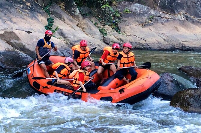 Khampan Rafting: White Water Rafting Guided Adventure in Chiang Mai - Timing and flow: pickup at 8, back around 4:30