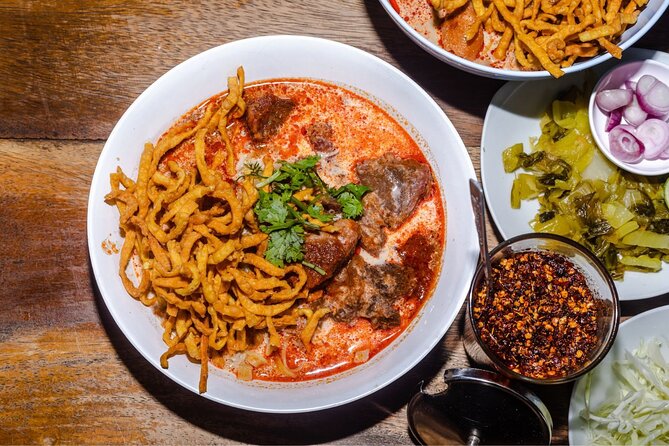 Lanna Kingdom Chiang Mai Food Tour with 15+ Tastings - Stop One: The First Northern Bites and Getting Oriented