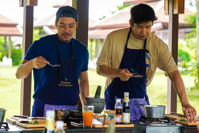 Morning Thai Cooking with Grandma - Market Visit & Farm Tour - Open-Air Kitchen Stations: How the Cooking Class Actually Works