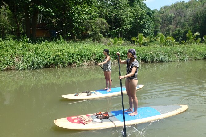 No.1 Chiang Mai: Stand Up Paddle Board through Mae Taeng Forest - Switching to a kayak to save energy