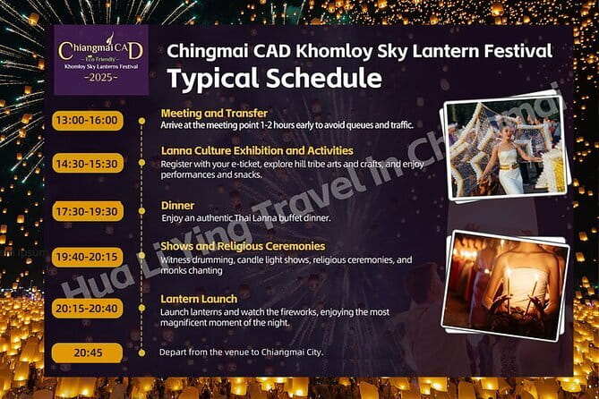 Official Ticket: 2026 Chiang Mai CAD Yi Peng Sky Lantern Festival - Price and what $189 buys you