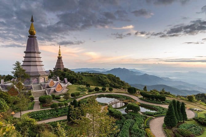 One day Doi Inthanon National Park & Trekking on Kew Mae Pan - Stop 2: Wachirathan Waterfall, short and scenic
