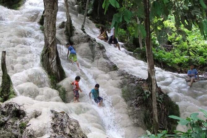 One Day Sticky Waterfall, White Water Rafting,Elephants Sanctuary - What you’re really buying: a 7-hour mix of water thrills and ethical elephant time