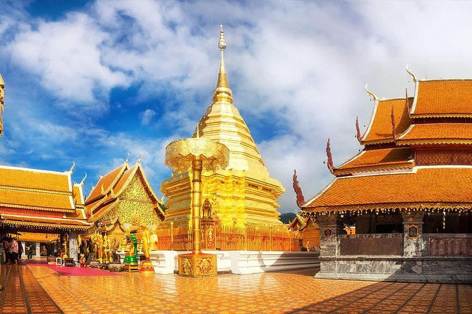 Private Chiang Mai City Tour with Wat Doi Suthep, Wat Suan Dok & Lunch(SHA Plus) - Wat Ched Yot, Lanna architecture and royal ashes