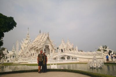 Private Chiang Rai White and Blue Temple with Black House
