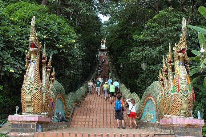 Private Tour: Chiang Mai City and Temples - Wat Suan Dok: Small White Memorial Chedis With a Different Mood