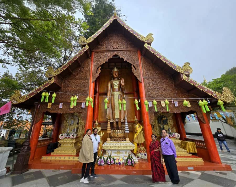 Private tour Chiangmai , Explore hidden gems Lanna temple - Wat Ched Yod: Lanna temple calm and easy-to-read beauty