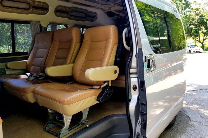 Private Transport: Air Conditioned Mini Van - Price and logistics, and why it can be a good value