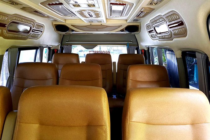 Private Transport: Air Conditioned Mini Van - What the clean, comfortable van experience really means for your day
