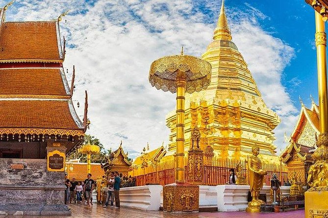 Royal Residence & Wat Phrathat Doi Suthep Half Day Tour From Chiang Mai - Chiang Mai mountain views start at Wat Phra That Doi Suthep