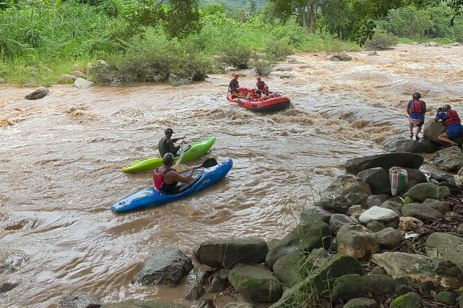 Safety whitewater rafting in Chiangmai by Khampan Rafting - From 1:30 pm pickup to a 5-hour outing that stays manageable