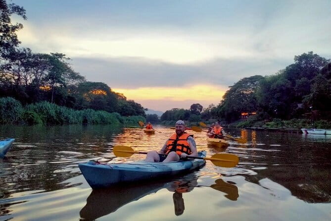 Safety whitewater rafting in Chiangmai by Khampan Rafting - The 6 km float: rapids, splash factor, and the Elephant Sanctuary pass