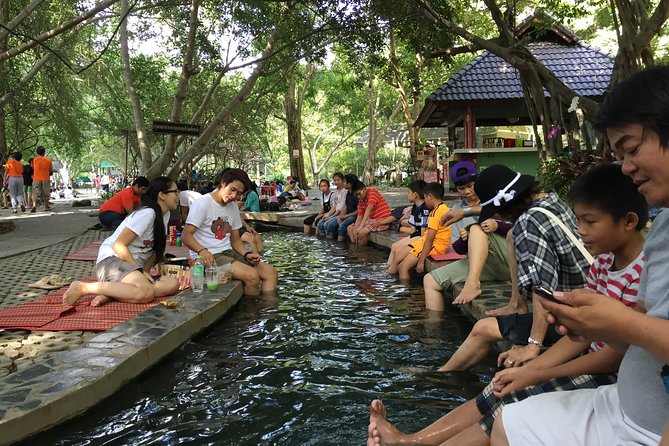 San Kamphaeng Hot Springs and Thai Handicraft Tour from Chiang Mai - Getting There: Pickup, Minivan Comfort, and a Real 4-Hour Schedule
