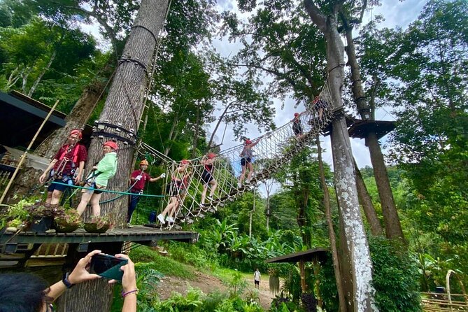 Sky Hawk Zipline Experience in Chiang Mai - Safety training and gear: the part that makes the fun possible