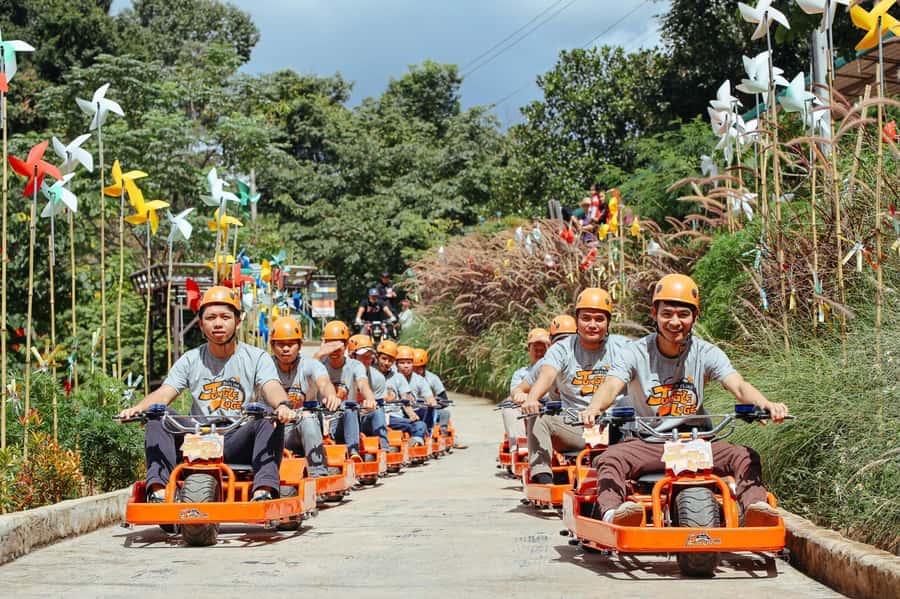 Skyline Jungle Luge Ticket + Lunch with Private Transfer - Private Transfer From Downtown Chiang Mai, Pickup Timing, and Comfort