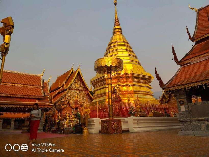 Spiritual Sunrise Wat Doi Suthep, Pha Lat, Alms & Meditation - Price and what you are actually getting for $59