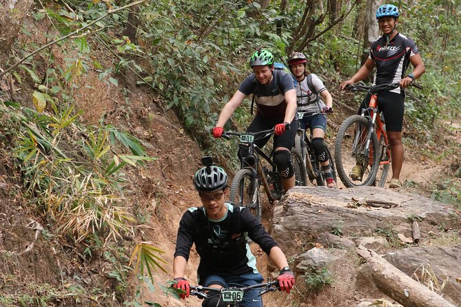 Stairway to Heaven Trail Mountain Biking Tour Chiang Mai - The uphill Stairway: steep grades, pacing, and guide support