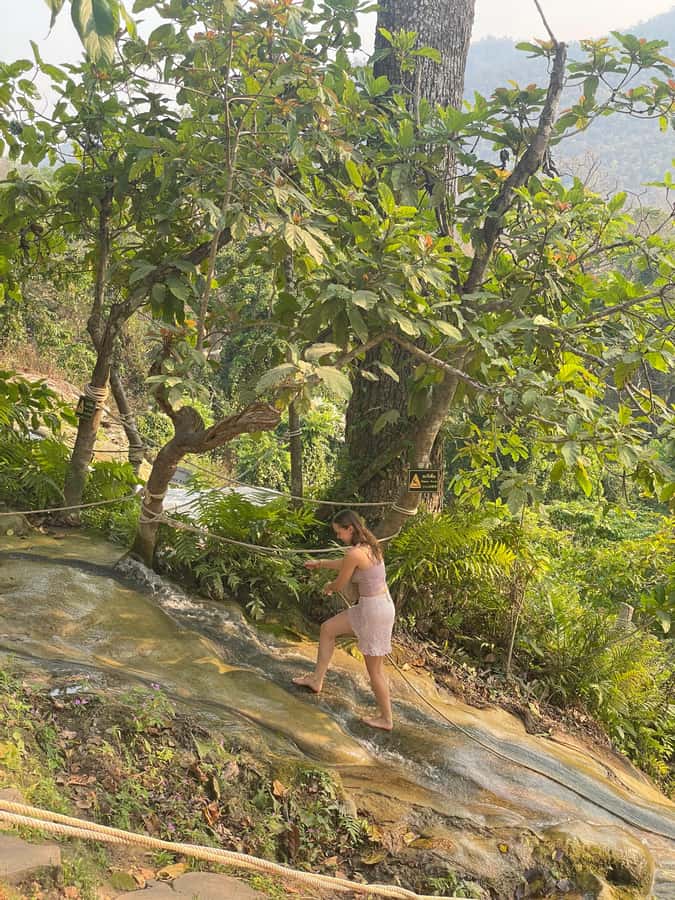 Sticky Waterfall Half-day with Private Car - Lunch near the waterfall parking, with time to choose your pace