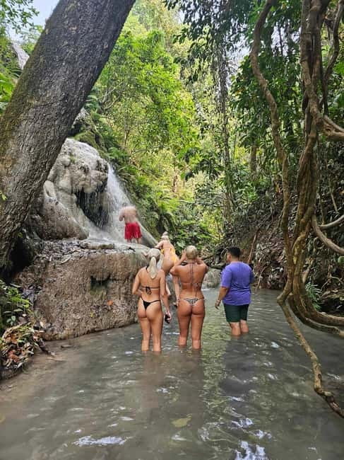 Sticky Waterfall & Secret Temple & Lunch Delectable Cuisine. - Key points you will feel right away