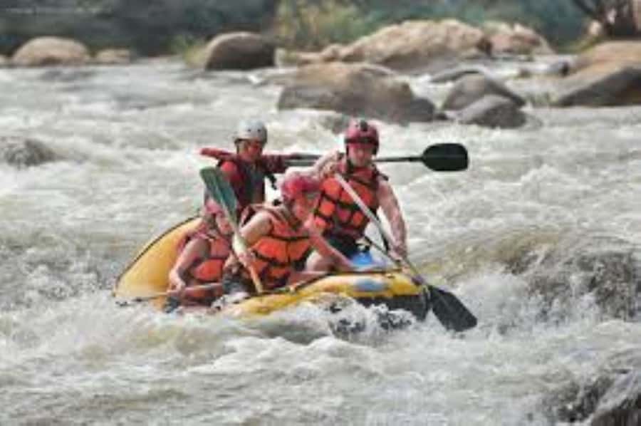 Sticky waterfalls- Elephants- Bamboo or White water rafting. - Mae Taeng District and the drive through countryside