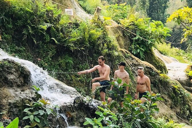 Sticky Waterfalls Private Half Day Fun Escapades - Bua Thong Sticky Waterfalls: how the climb works and what to expect