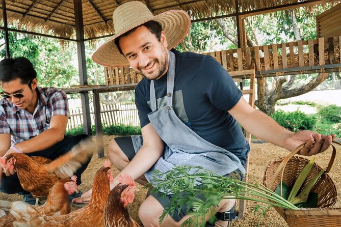 Sunset Thai Cooking with Grandma - Farm & Evening Feast - What You Eat After Cooking: A Meal With Freshness Built In