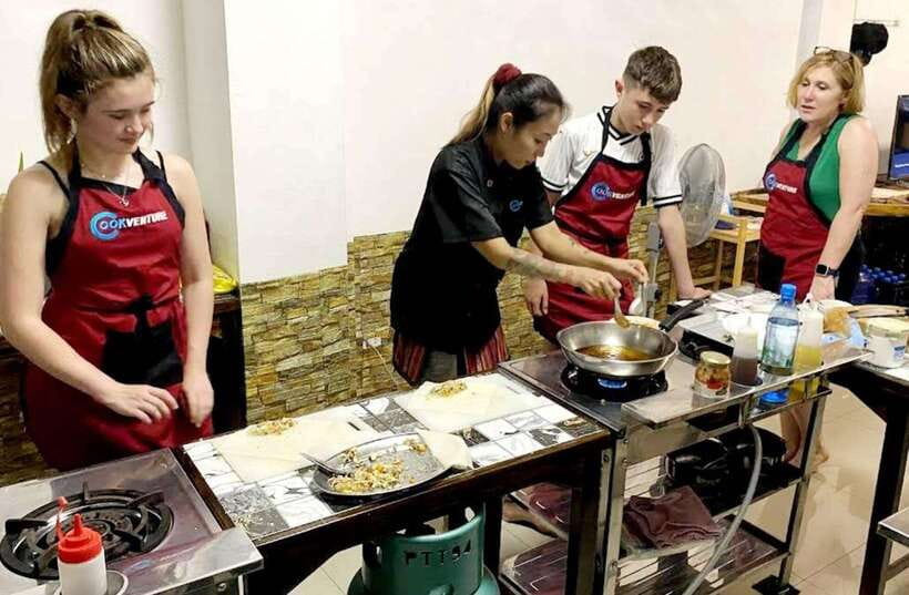 Thai Cooking in ChiangMai Thailand with Cookventure - From hotel pickup to old city market, the pace stays friendly