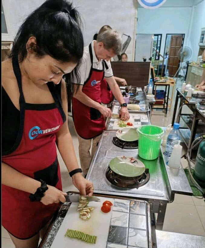 Thai Cooking in ChiangMai Thailand with Cookventure - The old city market tour: learning happens before you touch a pan