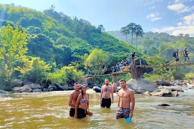 Top Pick - Full or Half Day @Elephant in Wild Sanctuary ChiangMai - Elephant Time Without Riding: Feeding, Mud Spa, and River Baths