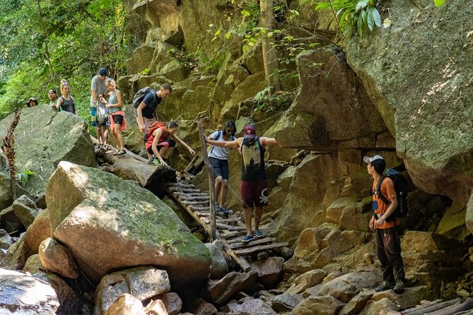 Trek to a Jungle Waterfall - From 8:00 am pickup to 8Adventures Camp