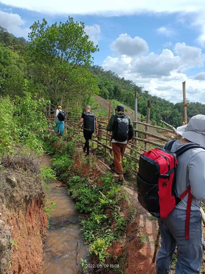 Trekking 2 Days 1 Night+Rice fields+Bamboo Rafting - What makes this Chiang Mai trek feel worth the money