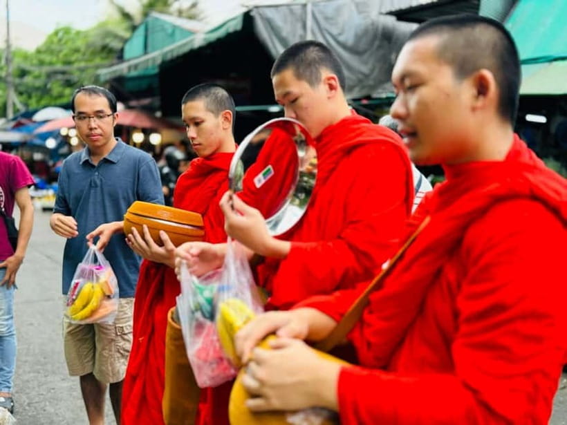 Walk With Monks Collecting Alms(meeting point maybe change) - Former Monk Guides Like Son and Katoon, What They’re Good At