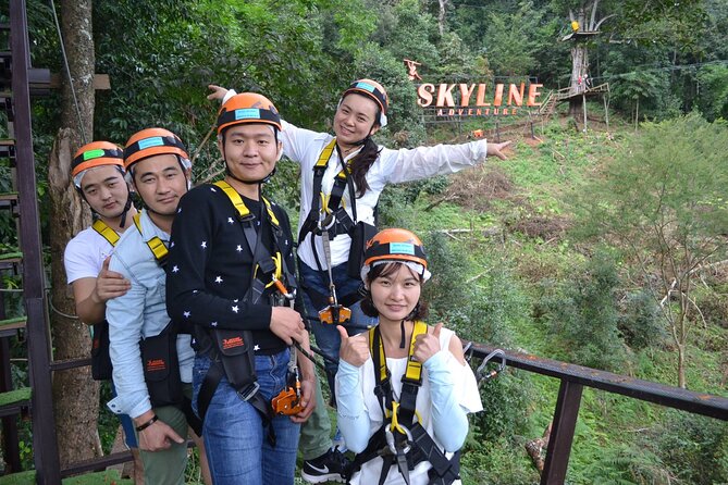 Zipline Adventure at Skyline Jungle Luge Chiang Mai - 24 platforms, 14 ziplines, and the nearly 3000-foot longest line